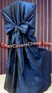 blue chair cover