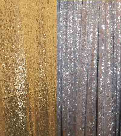 sequin back drop panels for rent toronto